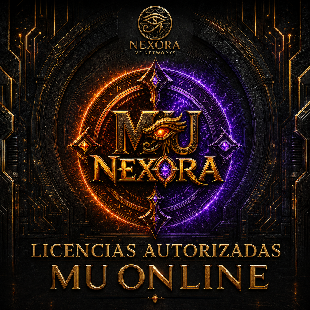 Licencias autorizadas para MU Online - Nexora VE Networks